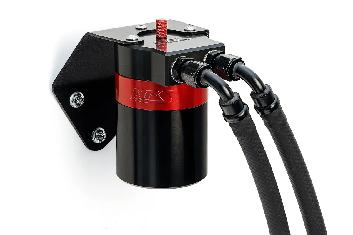 Hps Performance Billet Aluminum Oil Catch Can Kit 860-006 1