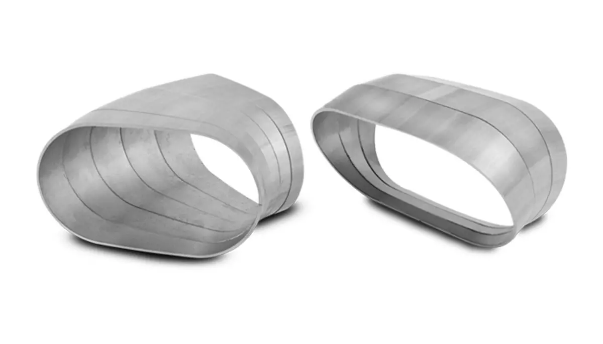 304 Stainless Steel Oval Pie Cuts 1