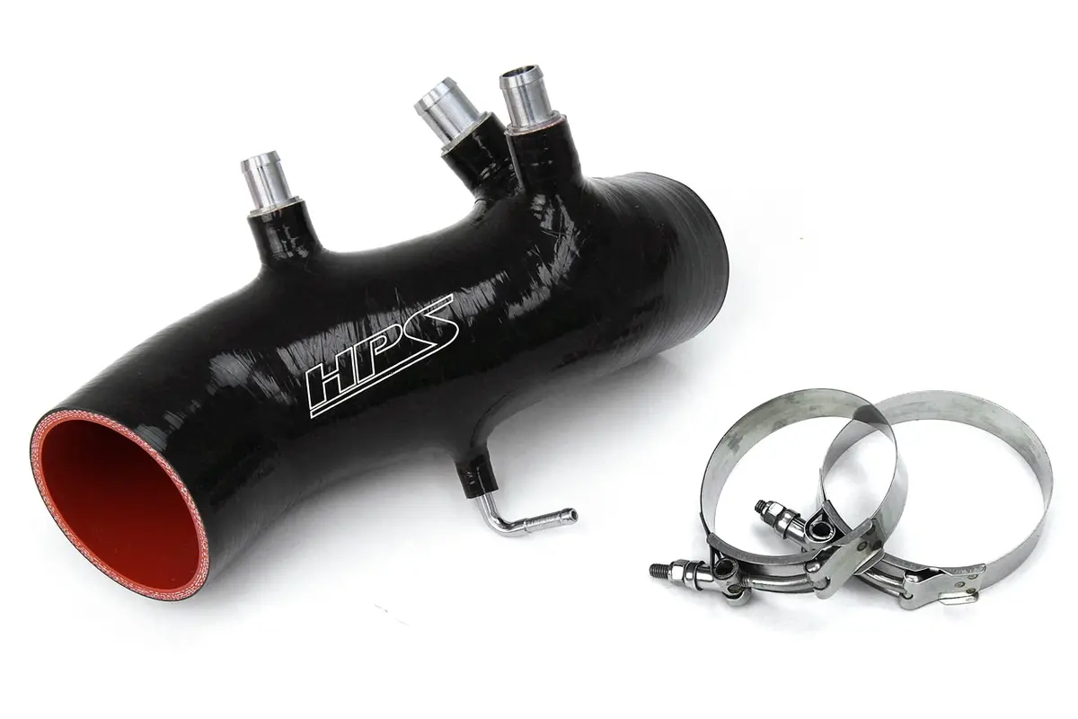 Hps Performance High Temp Reinforced Silicone Air Intake Hose Kit, Black, 87-17882-Blk 1