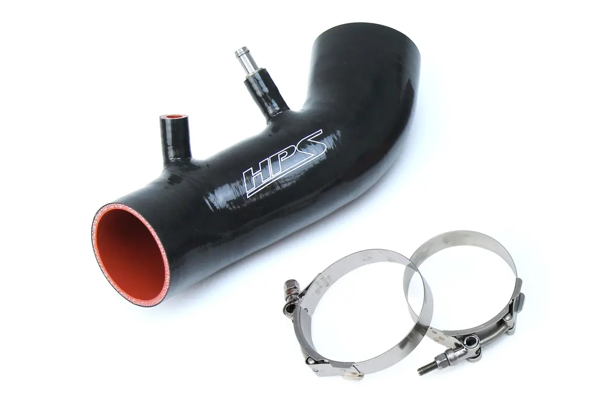 Hps Performance High Temp Reinforced Silicone Air Intake Hose Kit, Black, 87-68420-Blk 1