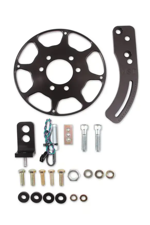 Msd Crank Trigger Wheel Kit - Flying Magnet - Bbc - 8 In. 1