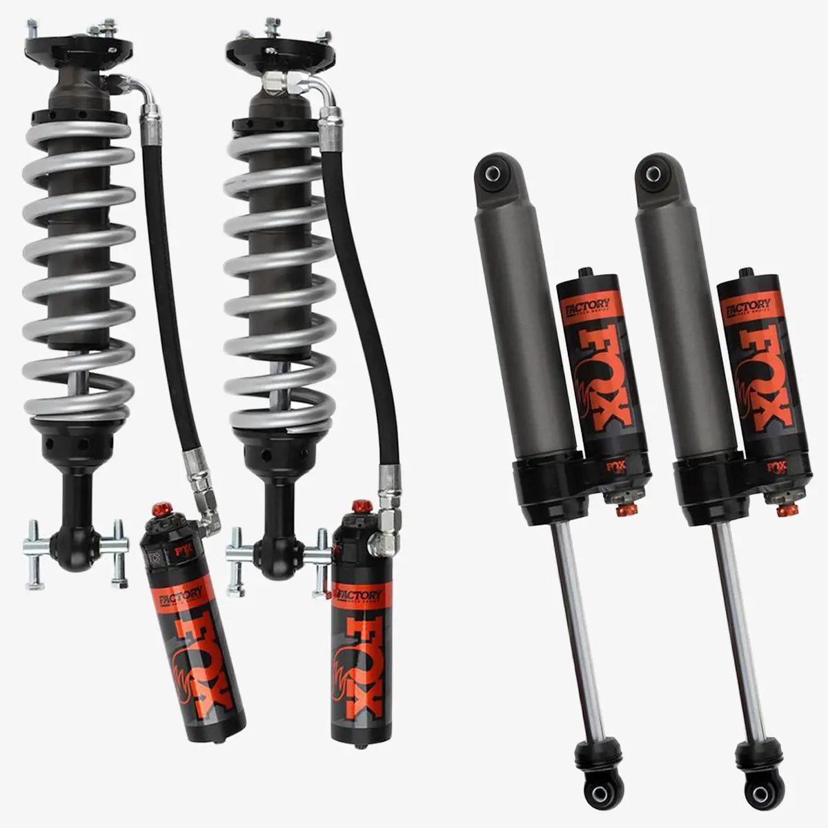 '19-23 Ford Ranger Fox Factory Race Series 2.5 Rr Coilovers & Rear Shocks 1
