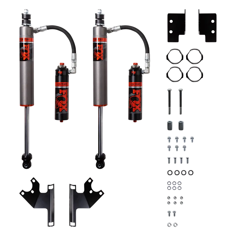'07-18 Jeep Jk Factory Race 2.5 Internal Bypass Reservoir Shock (Pair) - Adjustable - Front Shocks 1