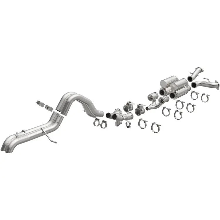 Magnaflow 2022-2025 Ford Bronco Overland Series Cat-Back Performance Exhaust System 1