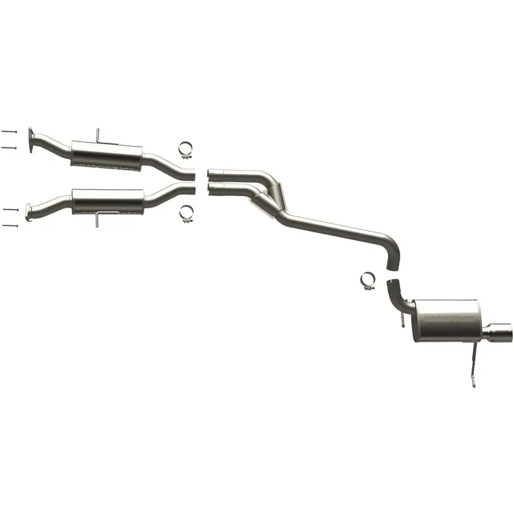 Magnaflow 2011-2013 Jeep Grand Cherokee Street Series Cat-Back Performance Exhaust System 1