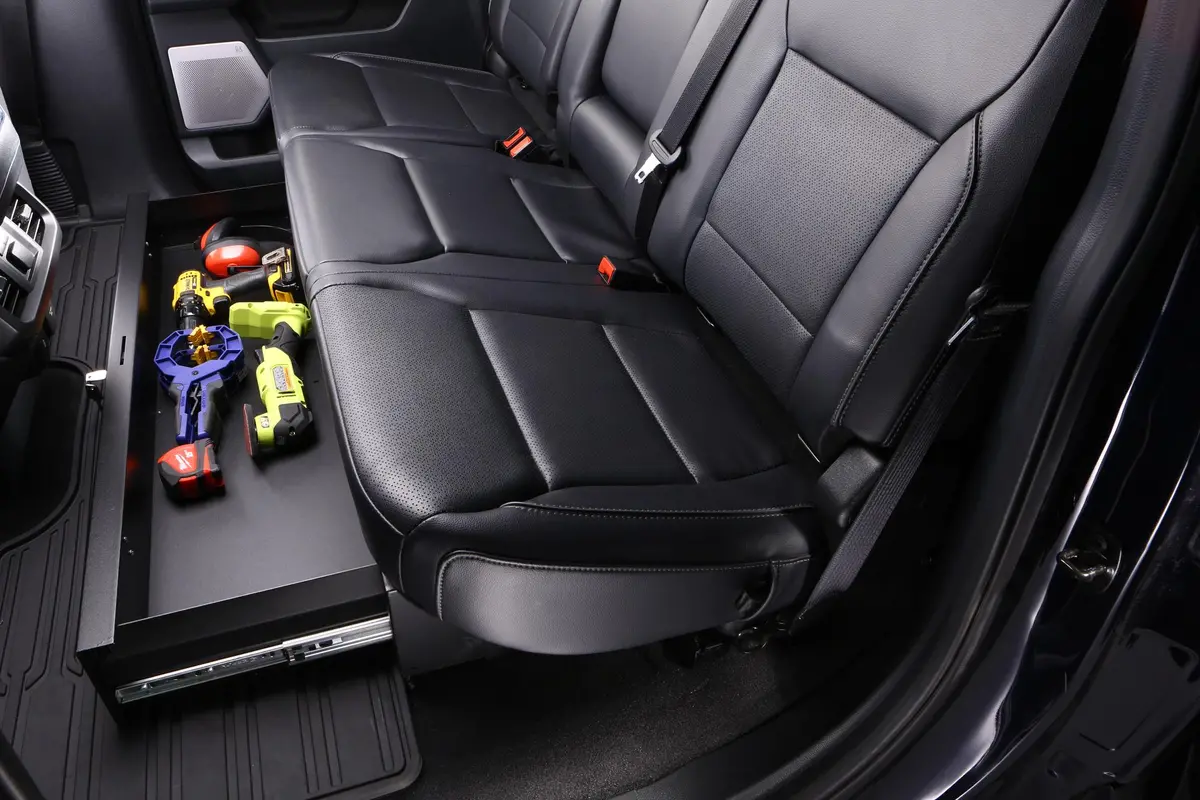 Underseat Drawer For 2015-2025 Ford F-Series; 2019-2025 Chevy/Gmc Silverado/Sierra 1