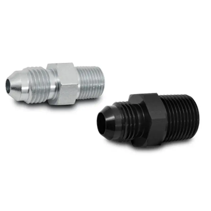 Male An Flare To Male Npt Straight Adapters 1