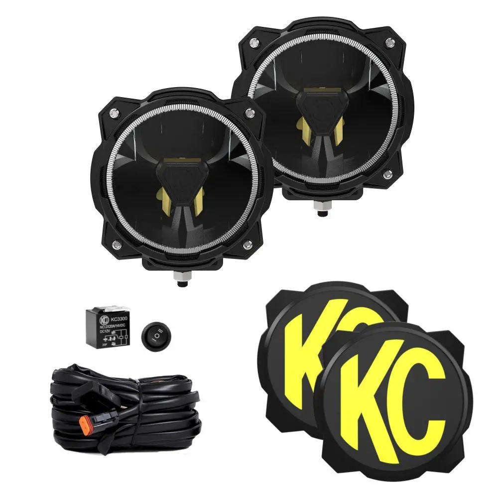 Kc Hilites Gravity Titan Led Lights - 2-Light System 1