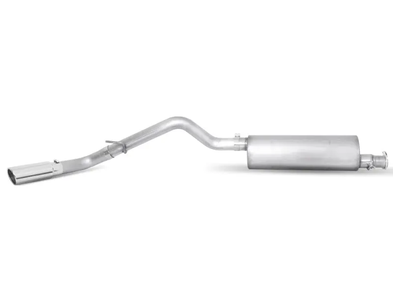 Gibson Single-Outlet Cat-Back Exhaust — Stainless Steel, For 2019 Ford Ranger Lariat 2.3L 1