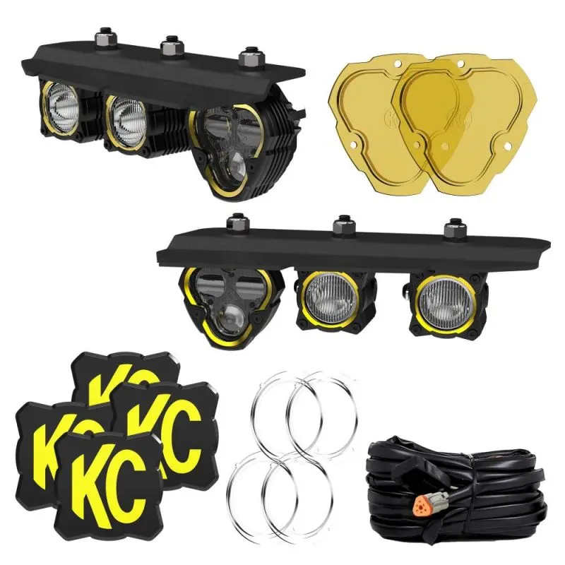 Flex Era Fog Pocket Kit For 2021-2023 Ford Bronco W/ Steel Bumper 1