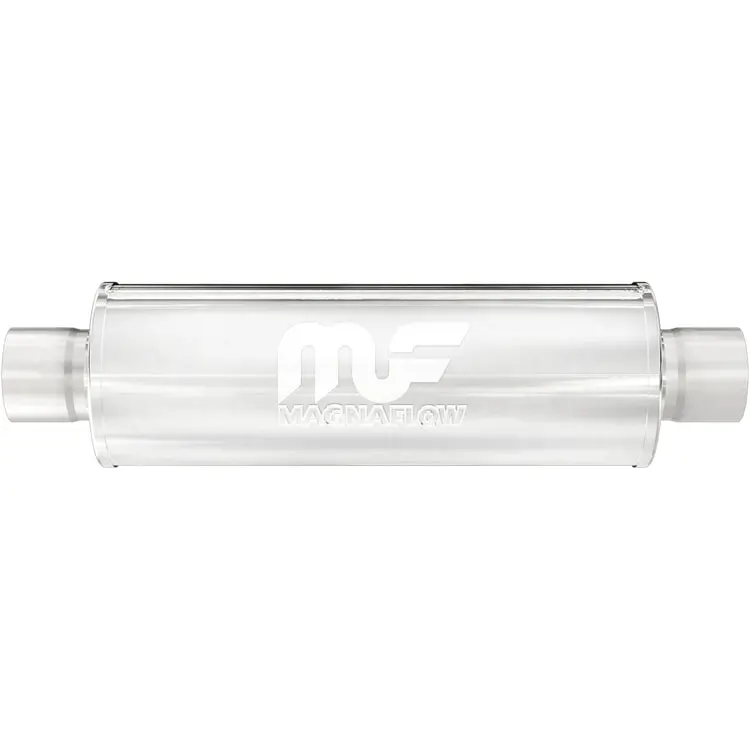 Magnaflow 4In. Round Straight-Through Performance Exhaust Muffler 10416 1