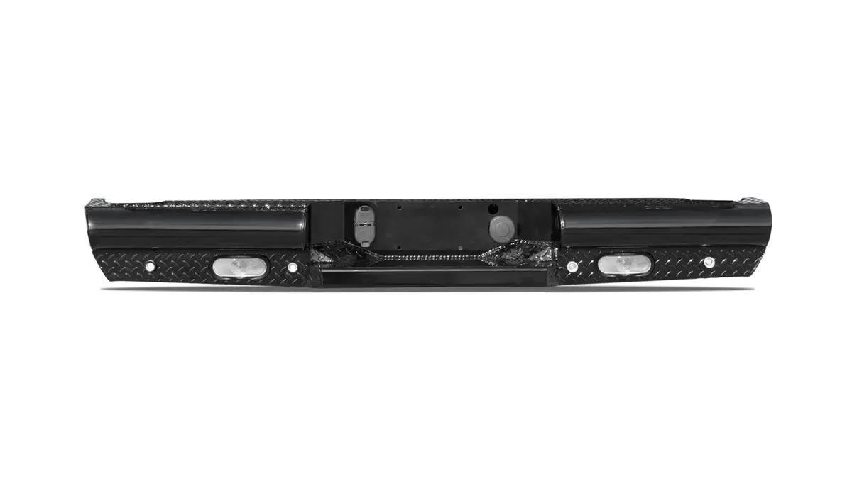 99-19 Chevy/Gmc 2500/3500Hd Black Steel Series Rear Bumper 1