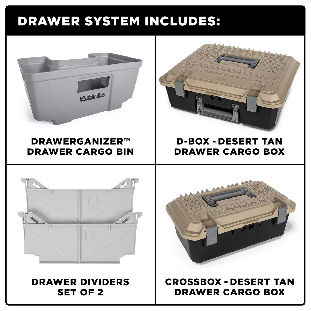 '99-08 Ford F250/350 Truck Bed Storage System 3