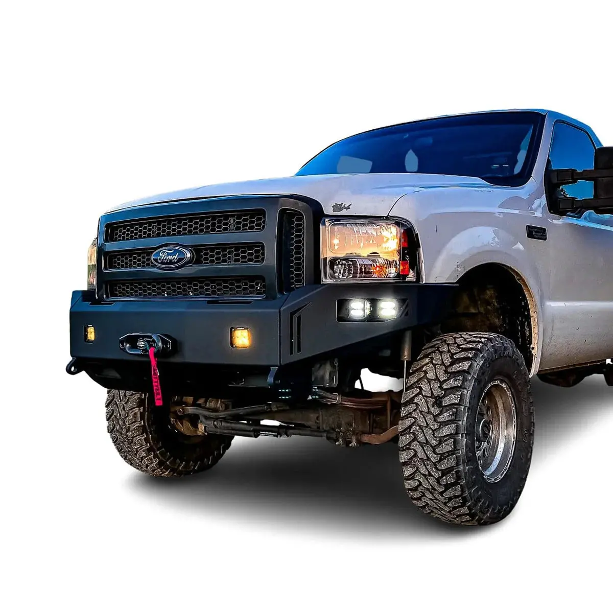 1999-2004 Ford Superduty F250/F350 Octane Series Front Winch Bumper 1