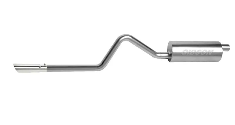 Gibson Cat-Back Exhaust — Single-Out, Aluminized Steel, For 2001–2007 Toyota Sequoia Limited 4.7L 1