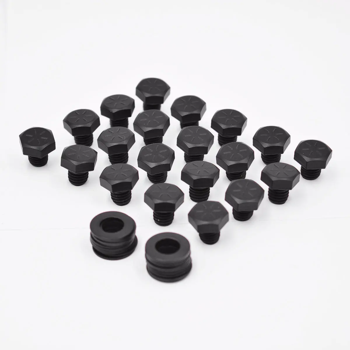 Raceline (Ss Bolt & Washer) 24 Pieces Matte Black 1