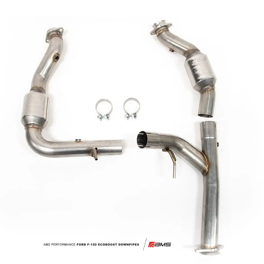 Ams 2015-2020 Ford F150 3.5L Ecoboost Street Downpipes 1