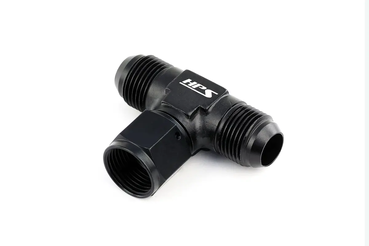 Hps Performance An-10 Aluminum Tee Adapter With Female On Side An9251-10 2