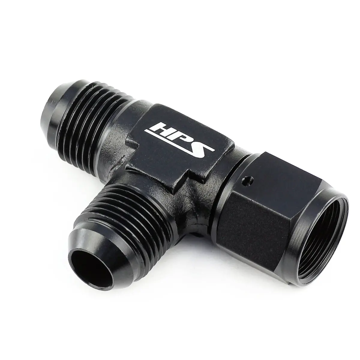 Hps Performance An-4 Aluminum Tee Adapter With Female On Run An9261-4 1