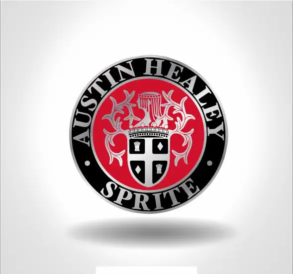 Austin Healey Sprite Badge For Horn Buttons, Caps And Gear Knobs 1