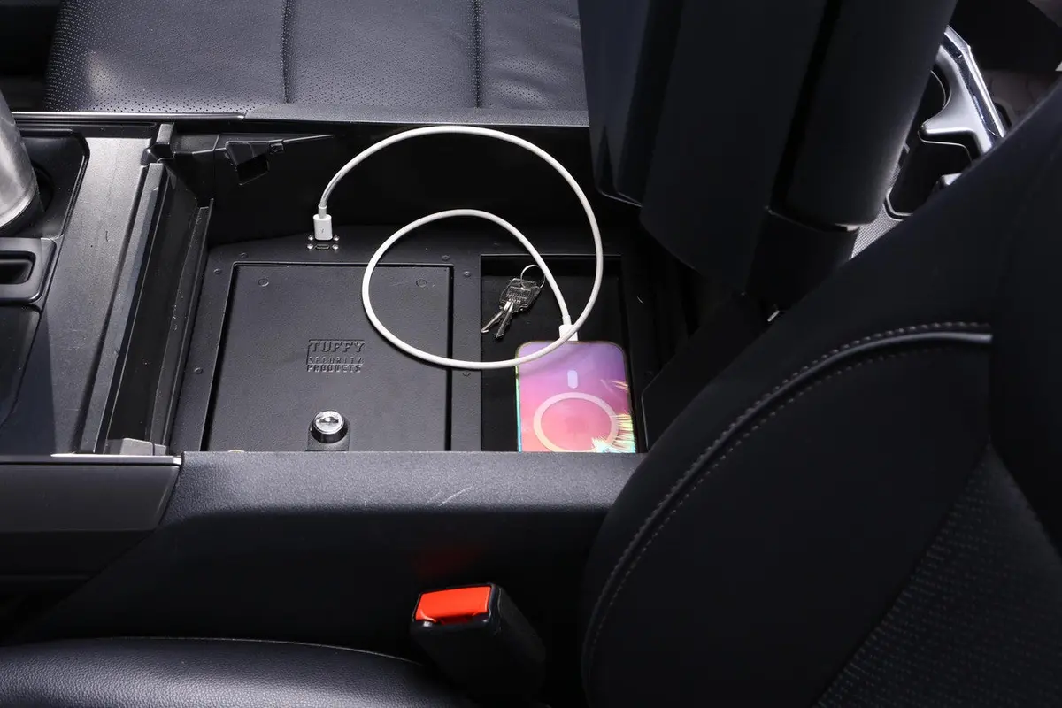 Center Console Safe For 2025 Ford F150 1