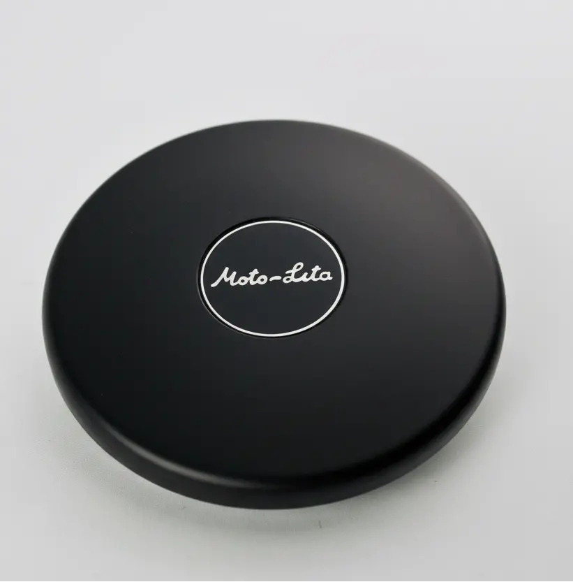 Billet Cap Black 3.5" For Steering Wheels 1
