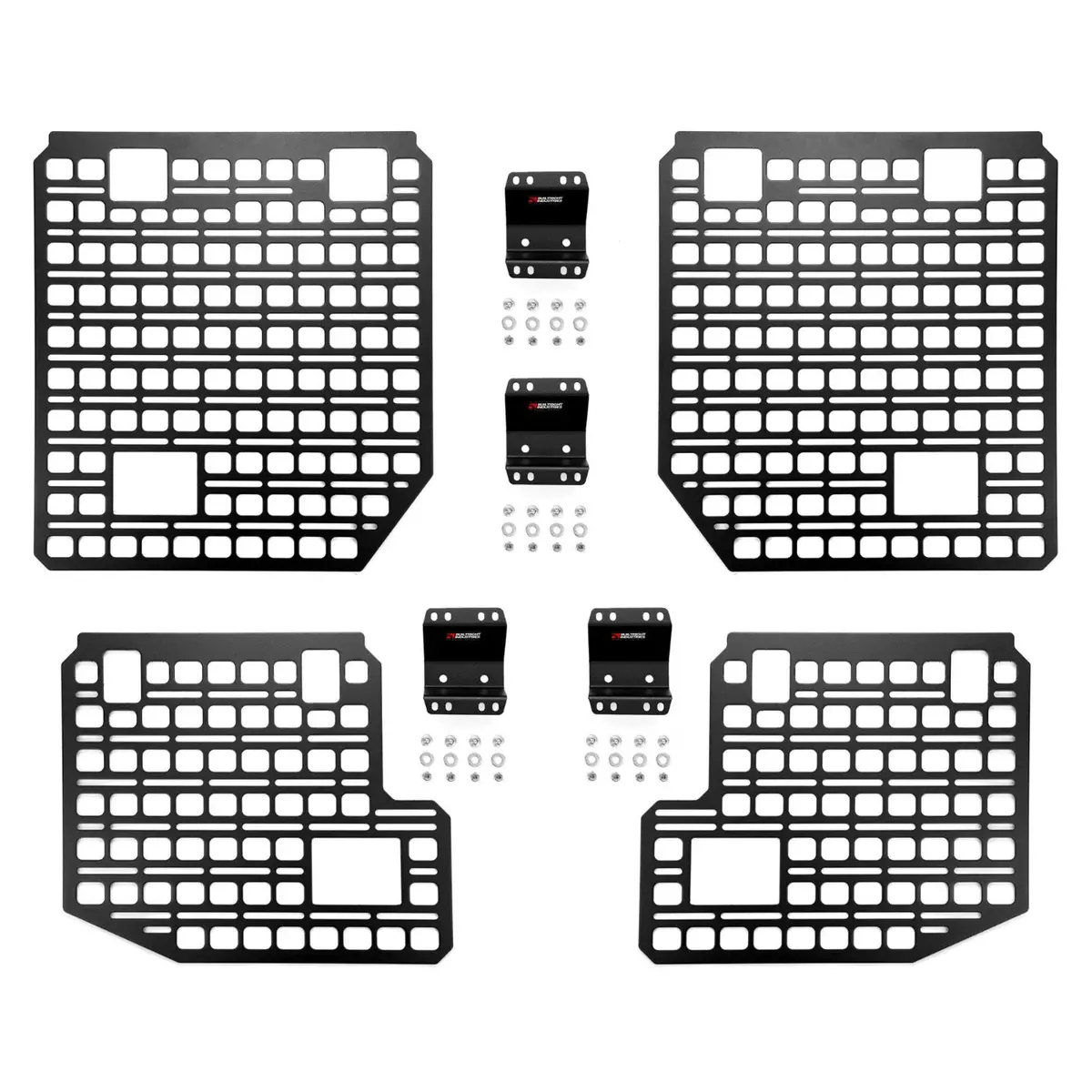 '09-14 Ford F150 Builtright Bedside Rack System-4 Panel Kit 1