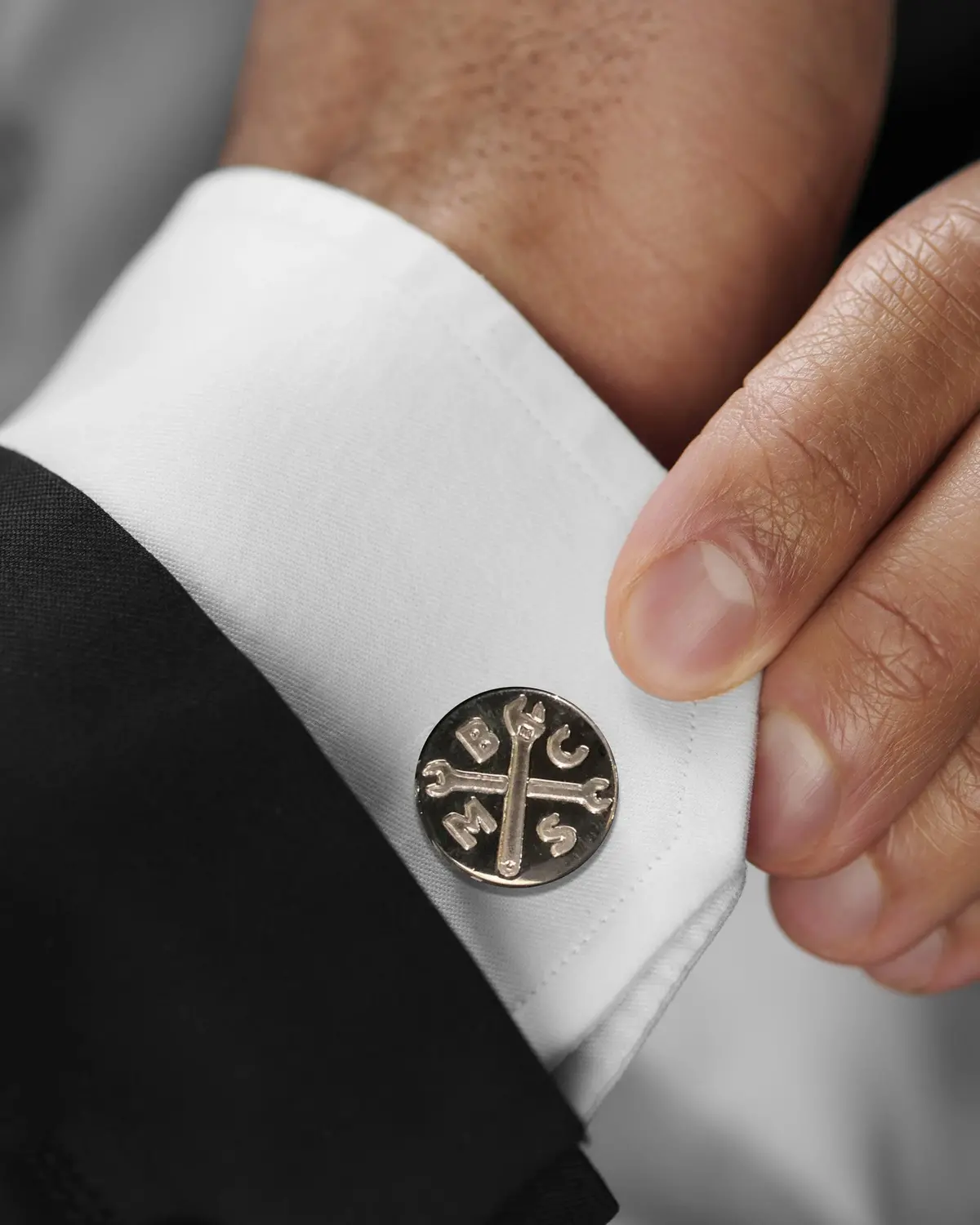 Carpe Viam Cufflinks Silver 1