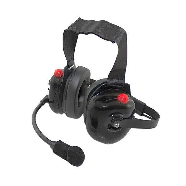Pci Crew Chief Headset For Two Radios 1