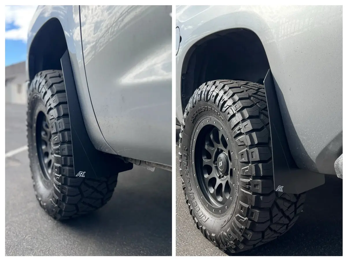 2007-2021 Toyota Tundra Trixpoly Mid Mudflaps 1