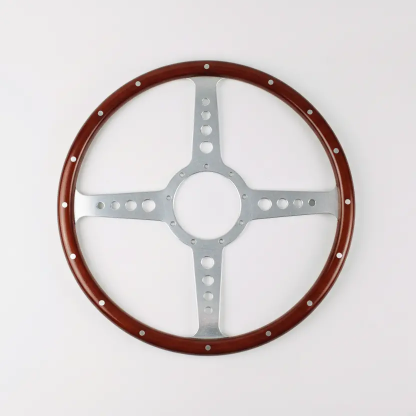 Flat Classic Four Spoke Wood 3