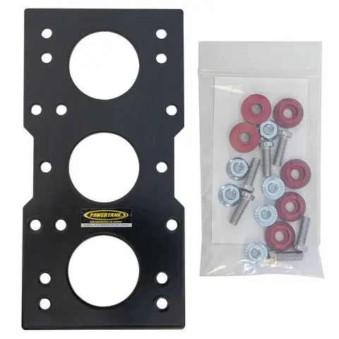 Power Plate - Molle Panel Or Bedside Rack Mount For Power Tanks And Propane Tanks 1