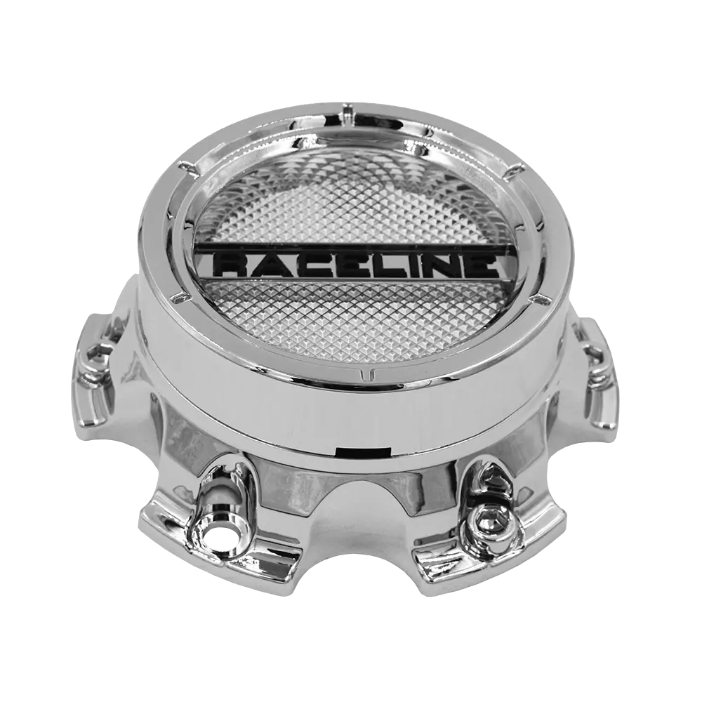 Raceline Wheel Chrome Cap 938/939 (6 Lug) Cap Bolt On 1