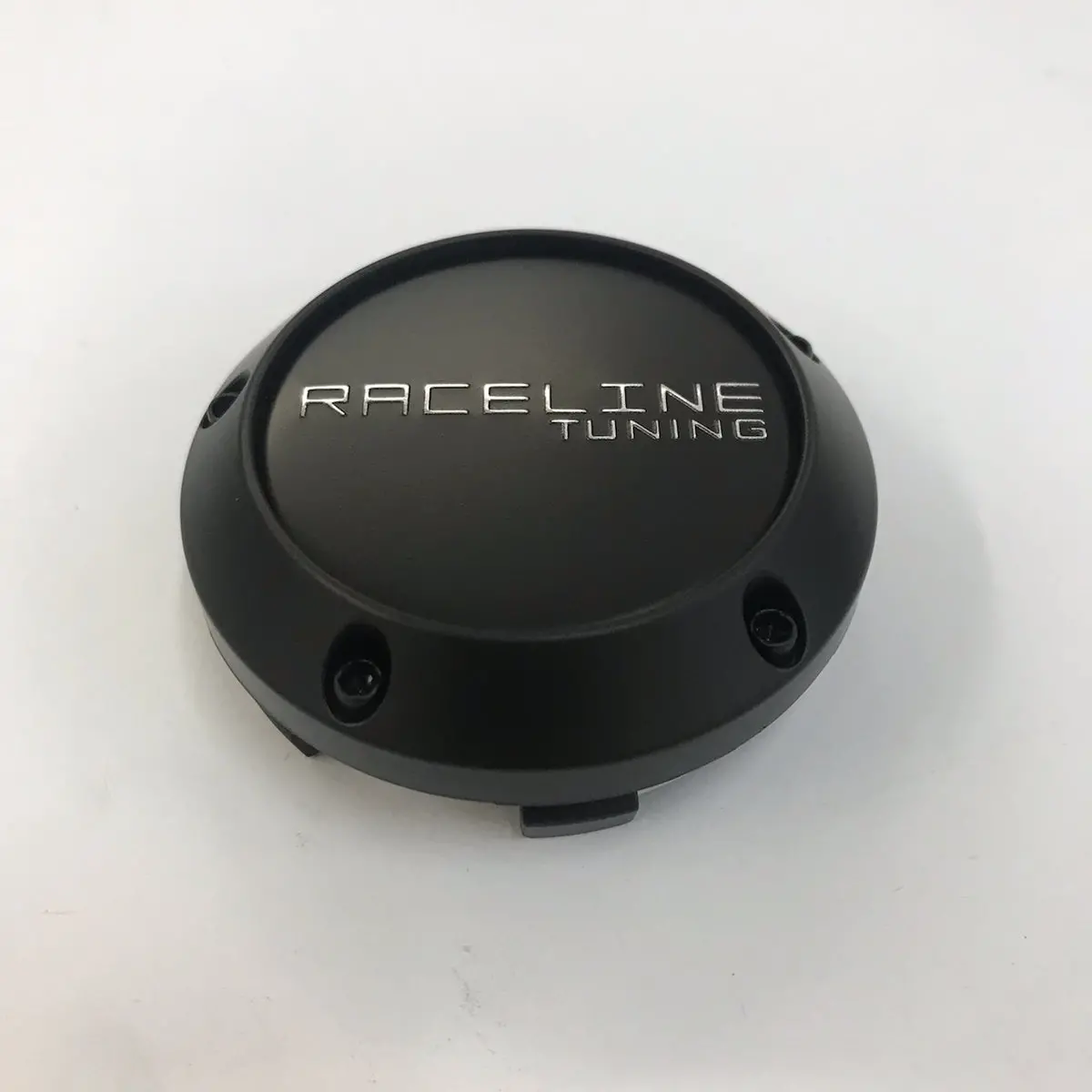 Raceline Evo Black Snap In Cap W/ Black Decal 1
