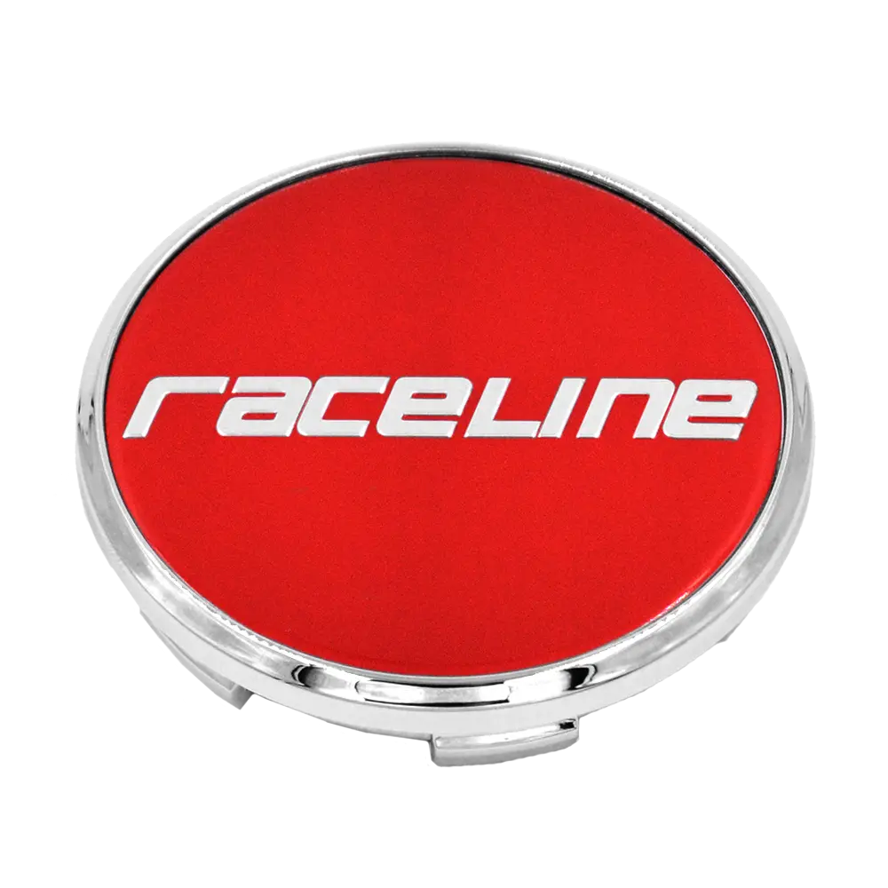 Raceline Wheel Style 315 Cap Red 1