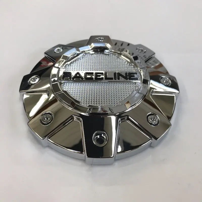 Raceline 930C Shift Chrome Cap (Fits 5 Lug Only 17X8/18X8) 1
