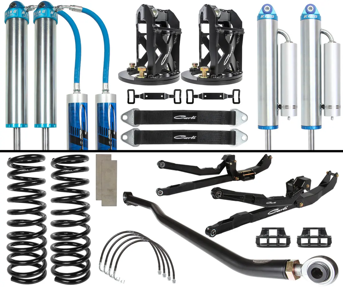 03-09 Ram 2500/3500 4X4 Diesel 3.0" Lift Dominator Long Arm System 1