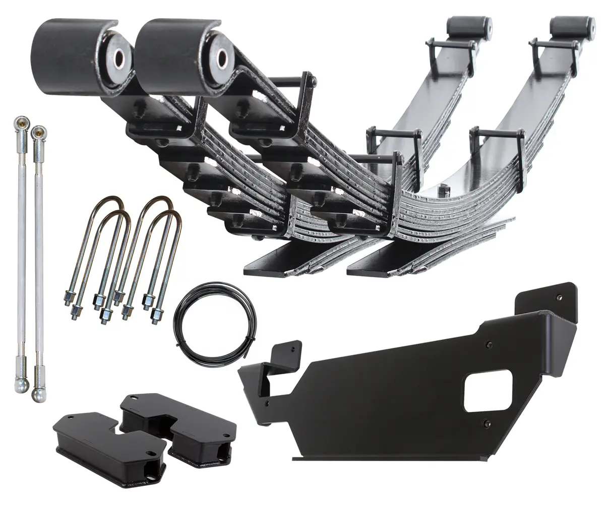 13-18 Ram 3500 4X4 Diesel Alas Full Progressive Leaf Spring Kit – 1″ Lift 1