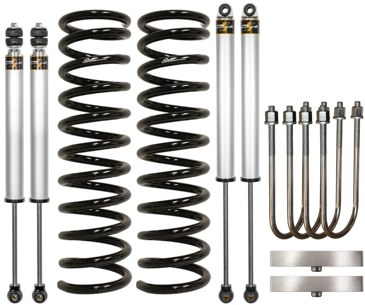 19-24 Ram 3500 4X4 Diesel 2.5" Lift Carli Spec Leveling System & 1" Block 1