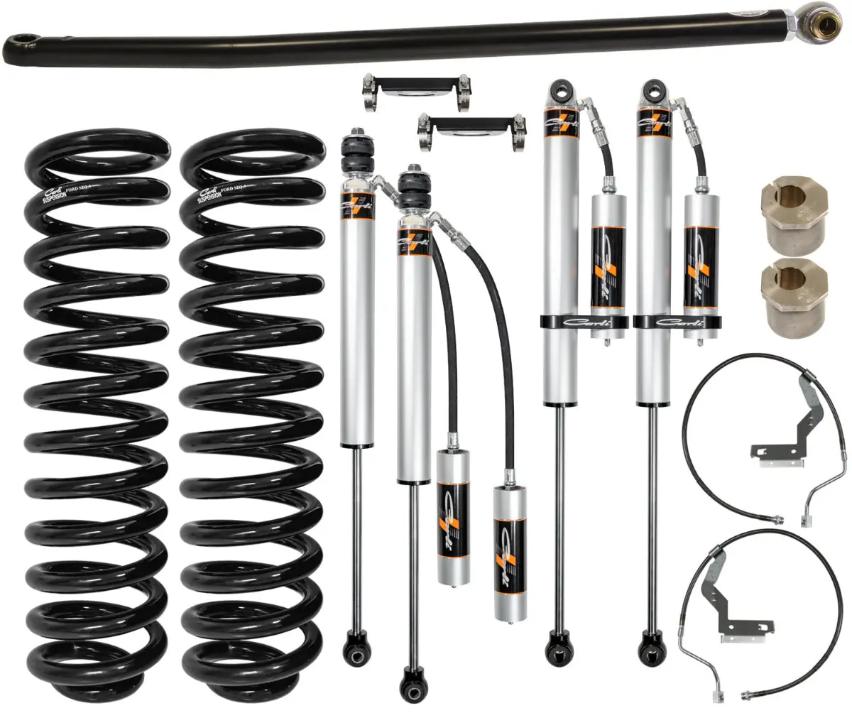 '11-16 Ford F250/350 6.2L Gas Carli 2.0 Backcountry System-2.5" Lift 1