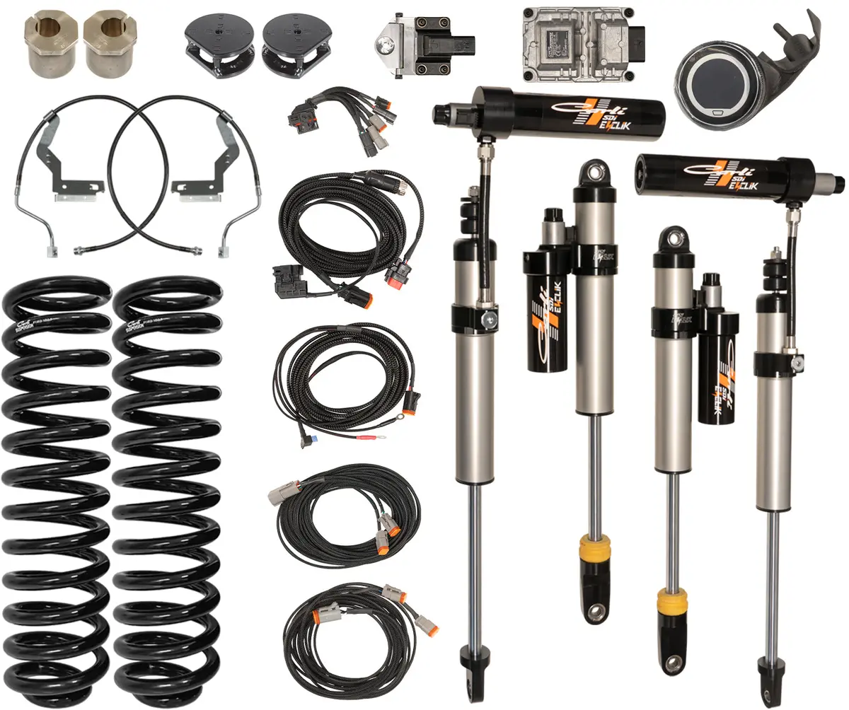 '17-22 Ford F250/350 7.3L Gas Carli E-Venture Suspension System-3" Lift 1