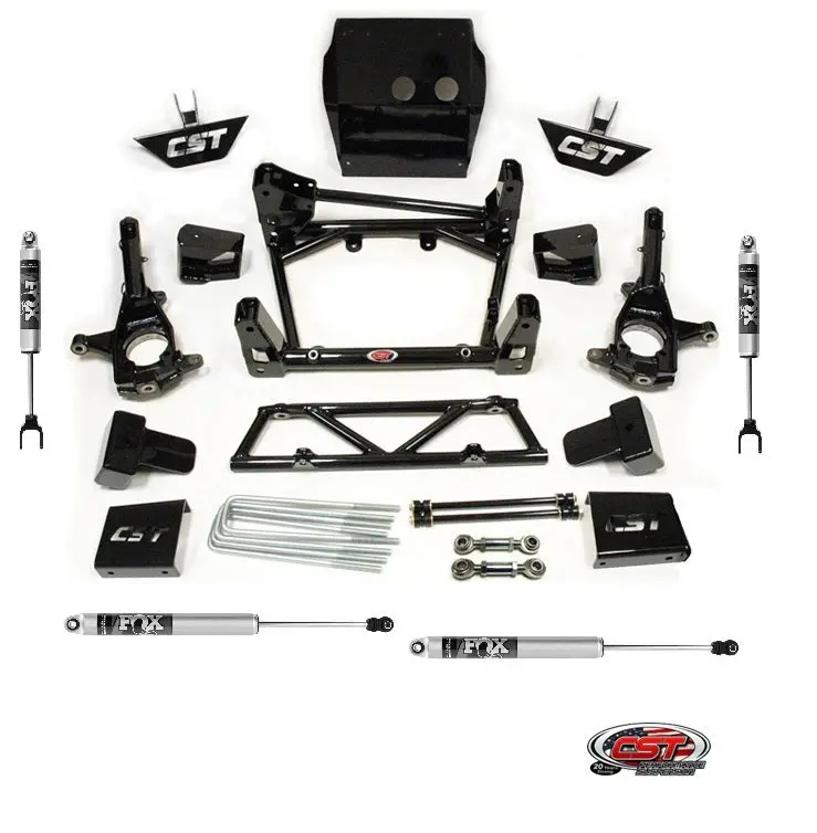 Cst 11-19 Gm 2500 / 3500 6-8″ Stage 3 Suspension System W/ Fox 2.0 Ifp’S 1