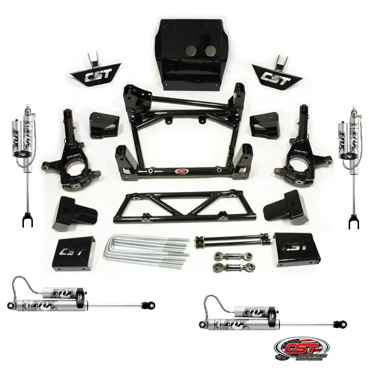 Cst 11-19 Gm 2500 / 3500 6-8″ Stage 5 Suspension System W/ Fox 2.0 Reservoir Shocks 1