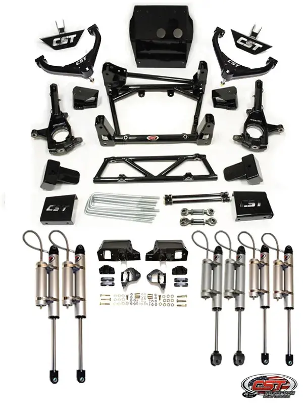 Cst 11-19 Gm 2500 / 3500 6-8″ Stage 8 Suspension System (Dual Shocks W/ Uniball Uca’S) 1