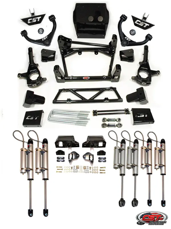 Cst 11-19 Gm 2500 / 3500 6-8″ Stage 8 Suspension System (Dual Shocks W/ Ball Joint Uca’S) 1