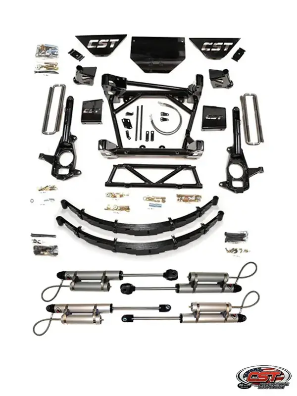 Cst 11-19 Gm 2500 / 3500 8-10″ Stage 4 Suspension System (W/ Soft-Ride Leafs) 1