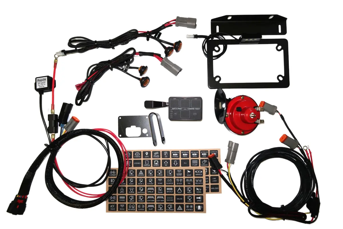 Command-Touch® Ct4 Accessory Controller & Turn Signal Kit - For Polaris Pro R 1