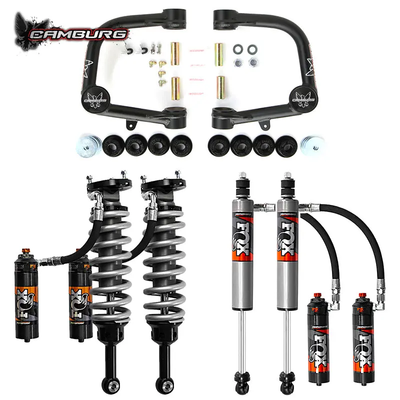 '05-23 Toyota Tacoma Camburg Fox 2.5 Performance Elite Suspension Lift Kit 1