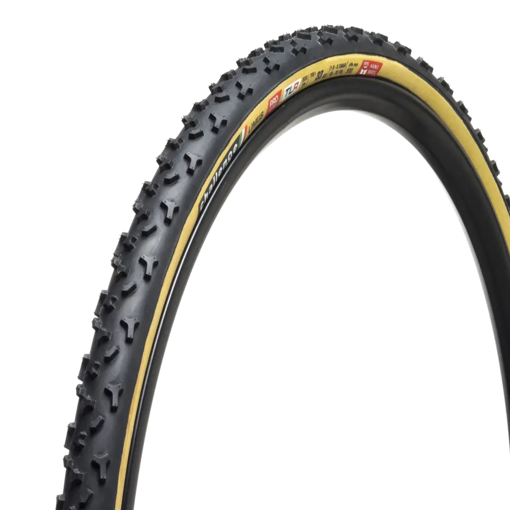 Challenge Limus Pro Tlr Handmade Cyclocross Tyre 700C X 33C (Black/Tan) 1