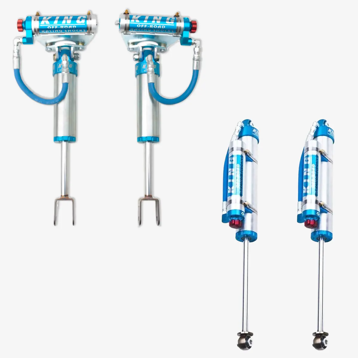 '11-25 Chevy/Gmc 2500/3500 King 2.5 Rr Front Shocks & 2.5 Pb Rear Shocks W/ Adjusters 1